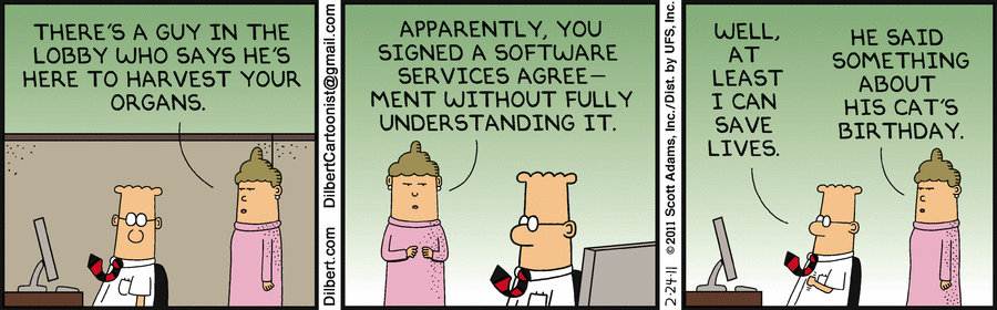 Dilbert Cartoon